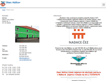 Tablet Screenshot of malkov.cz